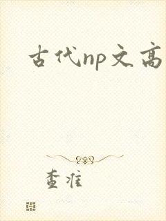 古代np文高h封面