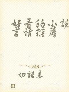 好看的小说现代言情推荐封面