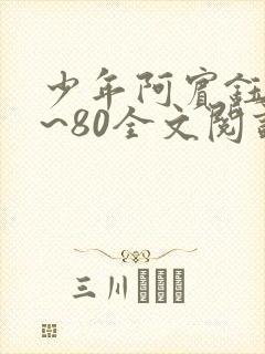 少年阿宾钰慧1~80全文阅读