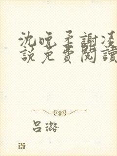 沈晚柔谢凌安小说免费阅读最新章节封面