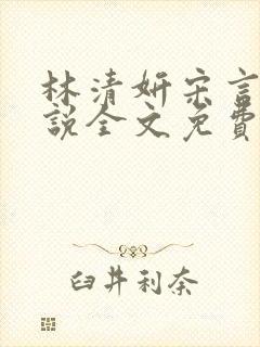 林清妍宋言津小说全文免费阅读下载