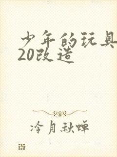 少年的玩具1一20改造封面