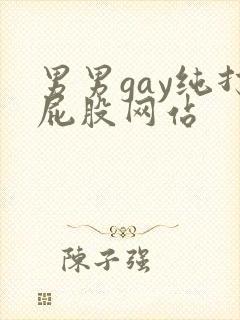 男男gay纯打屁股网站