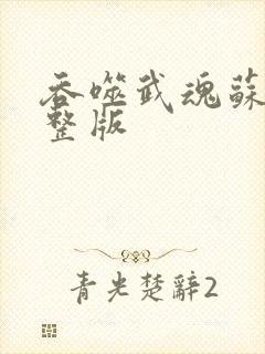 吞噬武魂苏莫完整版