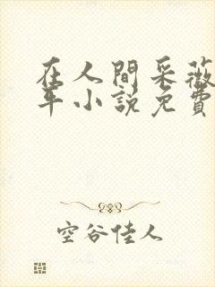 在人间采薇陆三平小说免费阅读txt