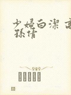 少妇白洁 高义 孙倩封面