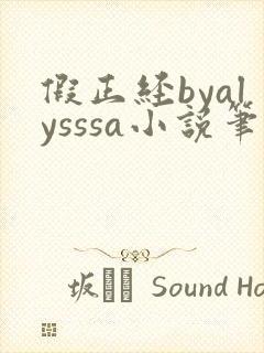 假正经byalysssa小说笔趣阁最新章节列封面