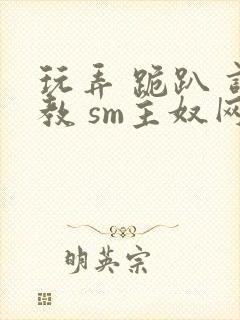 玩弄 跪趴 调教 sm主奴网站