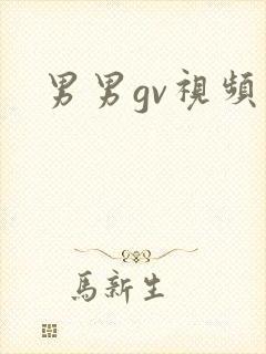 男男gv视频网