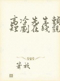 高冷先生赖上我短剧在线观看免费封面