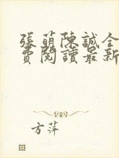 张萌陈诚全文免费阅读最新章节