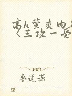 高h荤爽肉欲文〈三攻一受〉