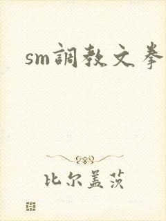 sm调教文拳交