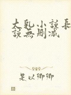 大乳小说长篇小说无删减