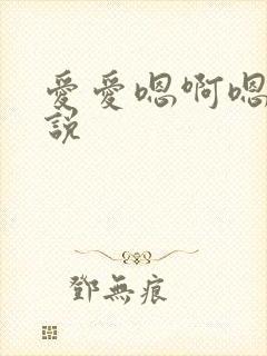 爱爱嗯啊嗯黄小说封面