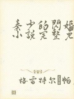 秦少的闪婚娇妻小说完整免费