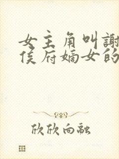 女主角叫谢清宁侯府嫡女的小说