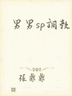 男男sp调教文封面