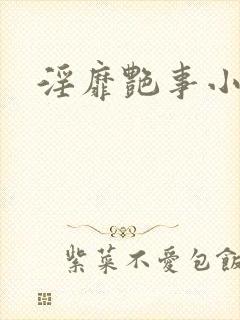 淫靡艳事小说封面