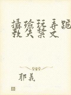 摄殓玩弄跪趴调教失禁文