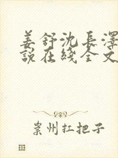 姜舒沈长泽的小说在线全文免费阅读笔趣阁封面