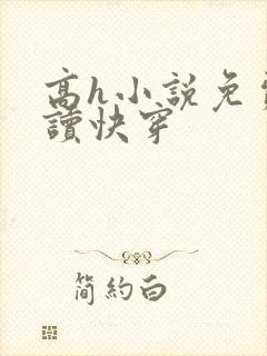 高h小说免费阅读快穿