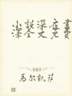 小说深夜书屋周泽全文免费阅读