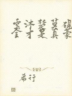 云沐楚莫砚假千金才是真豪门