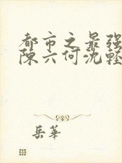 都市之最强狂兵陈六何沈轻舞更新