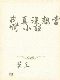 我真没想当反派啊 小说