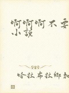 啊啊啊不要啊h小说封面