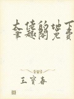 大佬的地下情人笔趣阁免费阅读全文