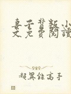 妻子背叛小说全文免费阅读封面