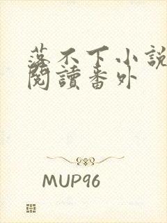 落不下小说全文阅读番外封面