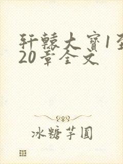 轩辕大宝1至720章全文