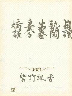 娇妻出轨日记小说分卷阅读封面