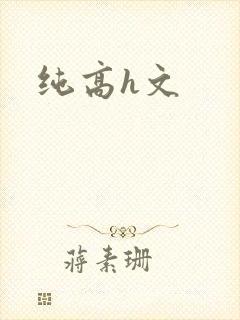 纯高h文封面