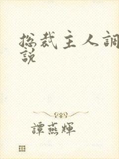 总裁主人调教小说