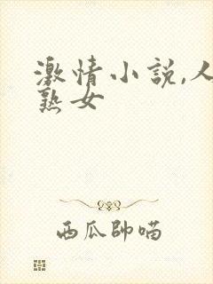 激情小说,人妻熟女封面