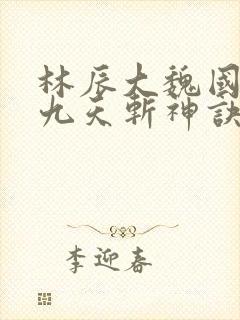 林辰大魏国小说九天斩神诀封面