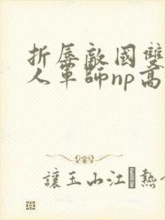 折辱敌国双性美人军师np高h