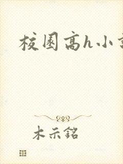 校园高h小说
