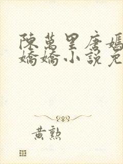 陈万里唐嫣然宋娇娇小说免费阅读封面