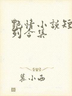 艳情小说短篇系列合集