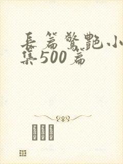 长篇惊艳小说合集500篇