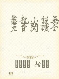 盘龙小说无弹窗免费阅读全文