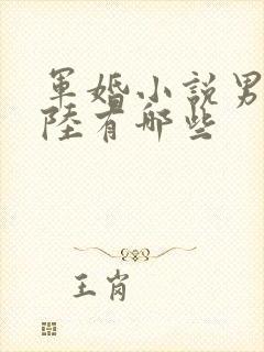 军婚小说男主姓陆有哪些