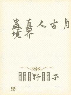 蛊真人古月方源境界封面