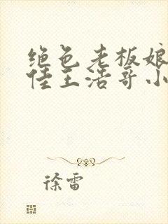 绝色老板娘林思佳王浩哥小说