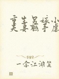 重生另嫁小叔,夫妻联手虐渣笔趣阁无错版